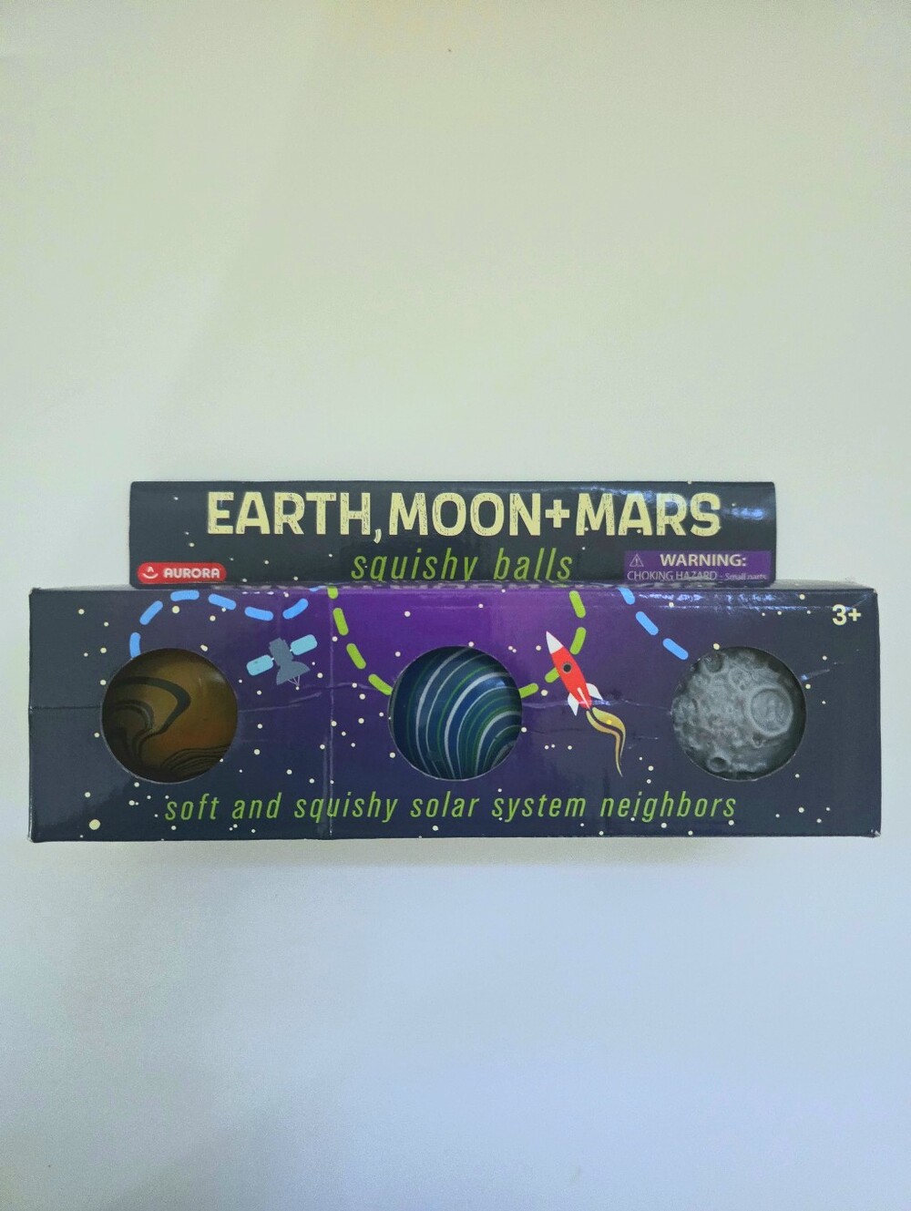 Squishy Stress Balls Earth, Moon and Mars